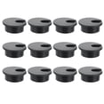 thumbnail image 2 of CUITING 12PCS Cable Wire Grommet Round Computer Desk Hole Cover 35mm Cord Organizer, 2 of 6