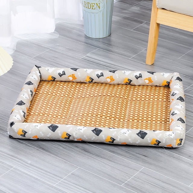 Almohadilla de hielo para mascotas, nido de verano para gatos, nido para perros, tapete para mascotas, tapete para mascotas, cama para mascotas, fácil de usar