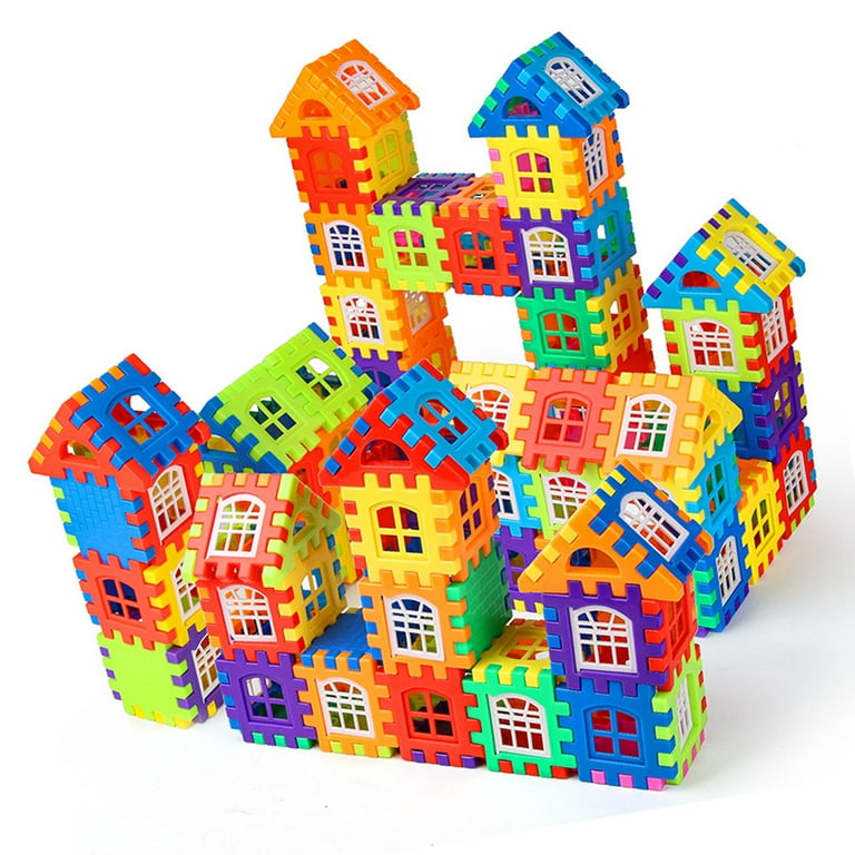 Toddler House Building Block Toy 3D Big Blocks Building Sets