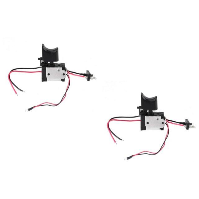 2 Interruptor de disparo de control de velocidad a prueba de polvo del taladro eléctrico CC