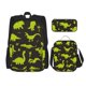 thumbnail image 1 of Fotbe Cute Cartoon Dinosaurs Set Escolar 3 en 1 para Niños - Mochila Duradera con Lonchera Aislante y Estuche para Lápices - Mochila Escolar para Niños y Niñas, 1 of 7