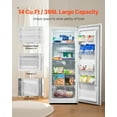 thumbnail image 3 of VEVOR Convertible Freezer/Refrigerator 14 Cu.Ft Frost Free Upright Freezer Home, 3 of 9