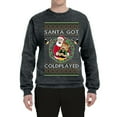 thumbnail image 2 of Wild Bobby Santa Got Coldplayed Christmas Unisex Sweater | Funny Holiday Unisex Crewneck Sweatshirt, 2 of 5