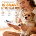 thumbnail image 2 of Pet MicroPrecision Trimmer, 2026 Dog Paw Trimmer with LED Light, Waterproof Dog & Cat Hair Shaver, Rechargeable Cordless Pet Hair Clippers for Trimming Paw, Ear, Face, Butt(2PCS+18mm Cutter Head), 2 of 9