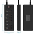 thumbnail image 3 of HITRENDS Protector contra sobretensiones de regleta de enchufes con 6 Salidas de CA y 6 Puertos USB, 3 of 7