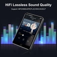 thumbnail image 3 of Reproductor MP3 ZAQE de 80 GB con Bluetooth 5.3, WiFi, pantalla táctil 4.0, 3 of 8