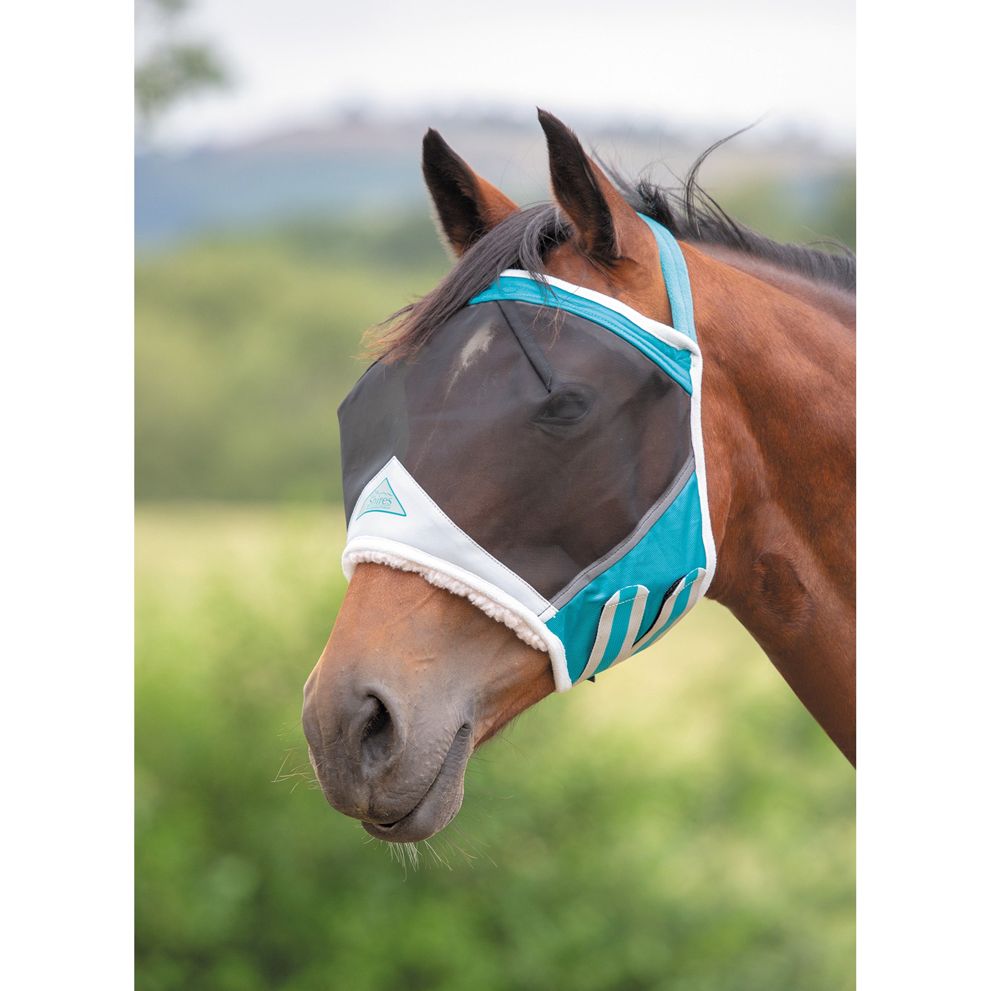 Shires Fine Mesh Earless Fly Mask