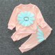 thumbnail image 5 of Sudadera Para Niños Pequeños, Bebés, Niños, Niñas, Jersey Con Estampado De Margaritas, Conjunto De Pantalones Con Pétalos, Trajes Rosa Odeerbi LM103-673, 5 of 7