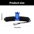 thumbnail image 5 of Fishing Fighting Waist Belt T Shape Fishing Rod Butt Cushions Aluminum Alloy Fishing Belt Rod Holder with Lanyard, 5 of 8