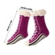 thumbnail image 2 of Calcetines de invierno para suelo: calcetines forrados de forro polar extra gruesos para mujeres y hombres, calcetines térmicos cálidos para suelos fríos, calcetines antideslizantes para interiores, 2 of 5