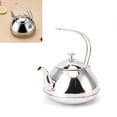 thumbnail image 1 of Tetera De Acero Inoxidable, Tetera De Estufa De Gran Capacidad De 1,5 L Con Filtro, Tetera Para El Hogar, Apartamento, Cocina, Cafetería, Oficina, Viaje, 1 of 7