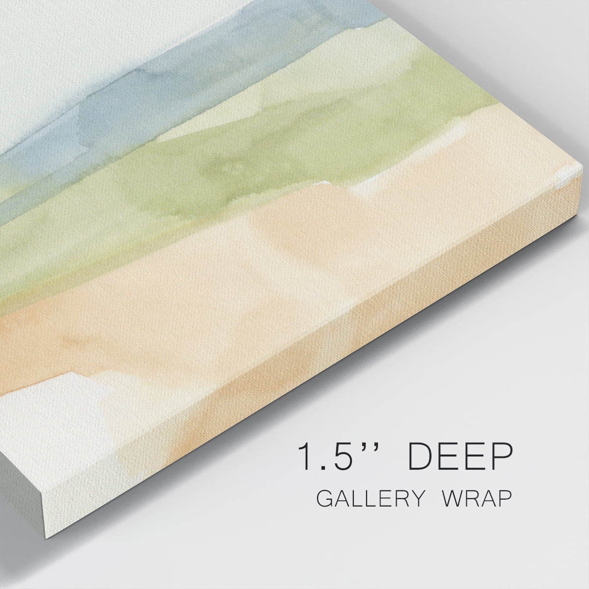 Wexford Home Pastel Slopes I-Premium Gallery Wrapped Canvas, 32" x 32" - Ready to Hang