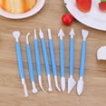 thumbnail image 5 of PEACNNG 8 pieces set 16 Patterns Fondant Cake Decorating, Durable DIY Removable Tool Sugar for Craft Modeling, 5 of 5