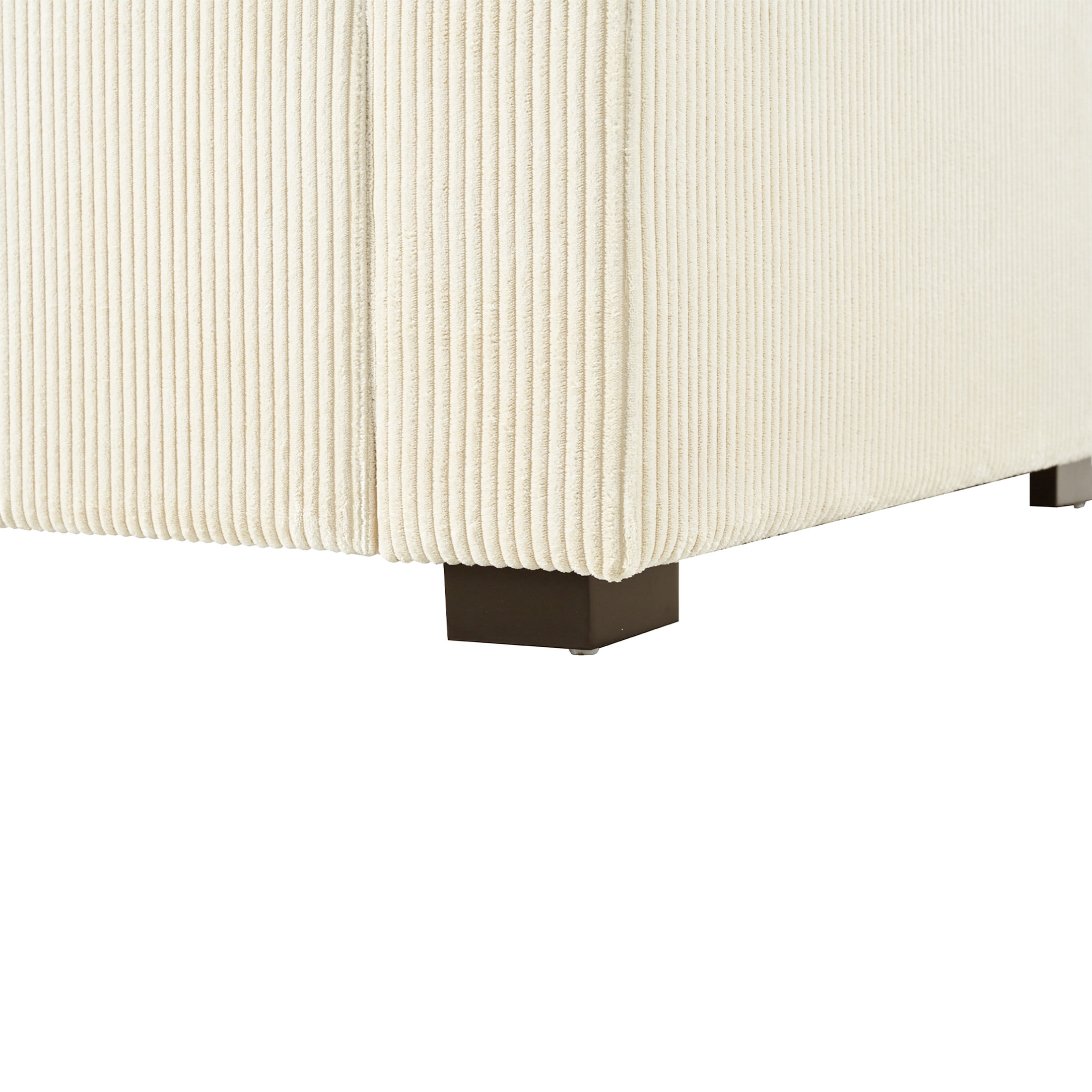 Christopher Knight Home 70.9" Classic Oversized Chaise Lounge Chair, Corduroy with Durable Frame, Beige