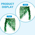 thumbnail image 4 of Uxcell Women's Belly Dance Hip Scarf with Sequins Triangle Wrap Skirts Waist Chain for Party Costume Performance Dark Green, 4 of 7