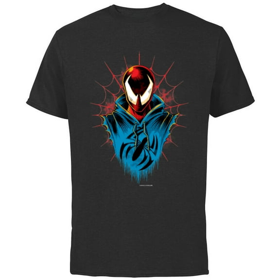 Marvel Spider-Man: Across the Spider-Verse Scarlet Spider - Short Sleeve Cotton T-Shirt for Adults - Customized-Black