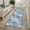 2ft*6ft-Gray blue, variant on Washable Vintage Area Rug - Distressed Print & Non-Slip Thin Carpet for Living Room, Bedroom, Dining Room, Kitchen & Entryway