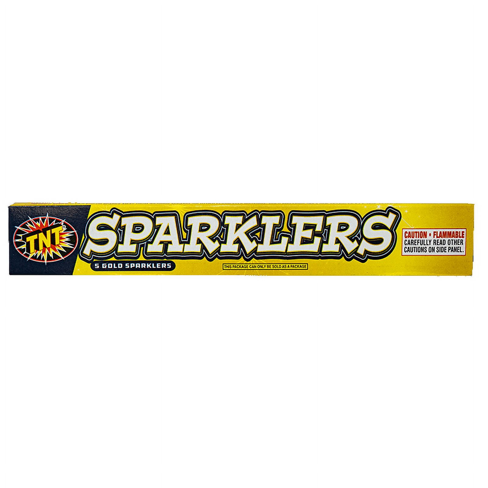 #10 Sparklers, TNT Fireworks, Gold Sparklers, Any Occasion