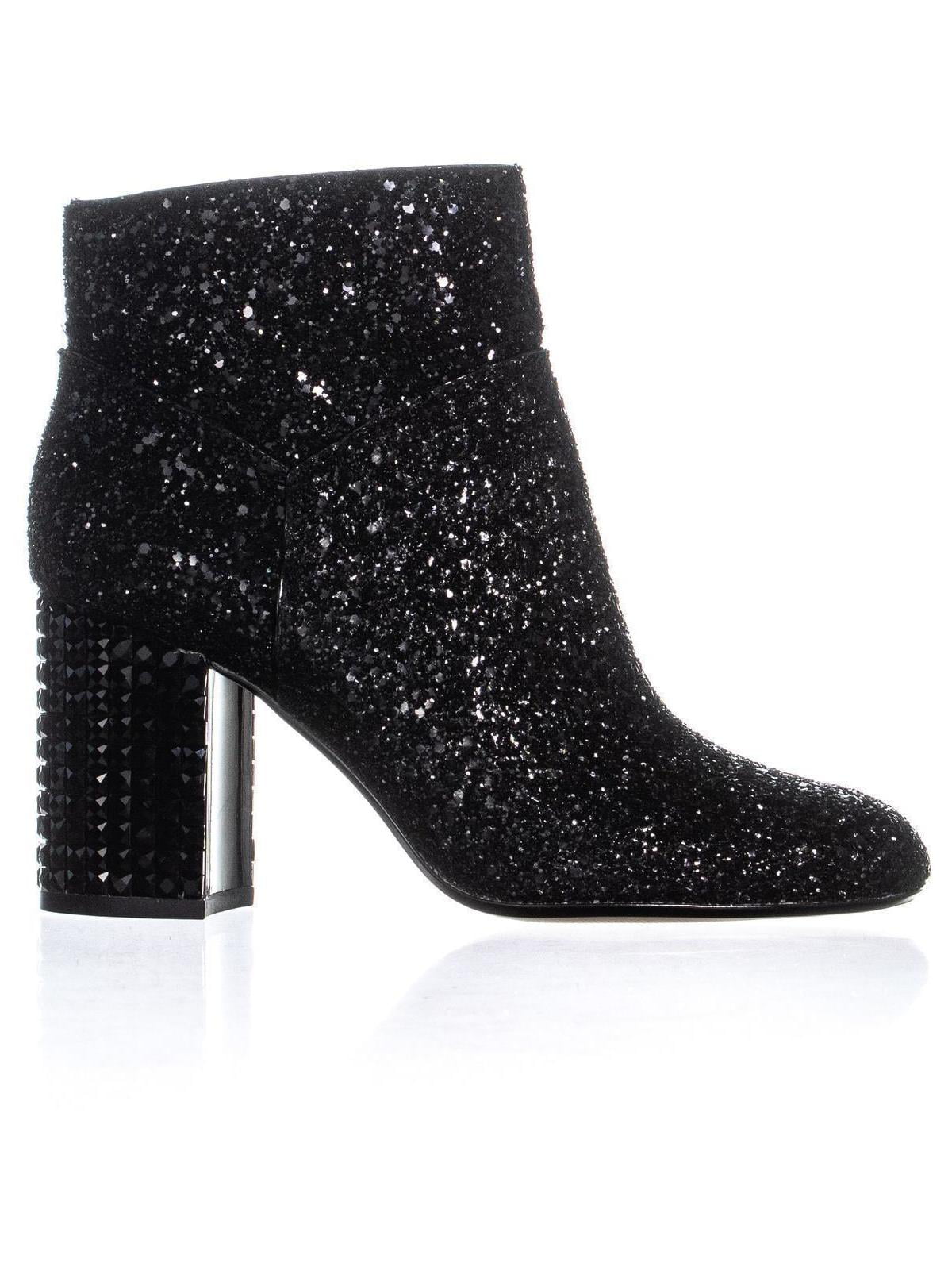 smugling veteran Busk Womens MICHAEL Michael Kors Arabella Studded Heel Ankle Boots, Black  Glitter, 7 US / 37 EU - Walmart.com