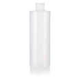 thumbnail image 4 of Juvitus Botella Exprimible De Plástico Transparente Natural Profesional De 250 Ml Con Tapa Ancha De Disco Negro (Paquete De 12), 4 of 5