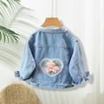 thumbnail image 1 of Children's Denim Jackets For Spring And Autumn Small Medium And Large Children's Clothing Stylish Jackets And Tops Beige, 1 of 9