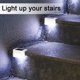 thumbnail image 4 of Luces solares para cubierta, luz de paso con energía solar, resistente al agua, iluminación LED para cercas al aire libre, acabado para cubiertas, escaleras, patio, camino, jardín, decoración, luz, 4 of 5