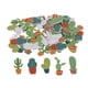 thumbnail image 1 of 50 botones decorativos de dibujos animados con 2 agujeros para manualidades de costura. 50 botones de bactus., 1 of 9