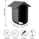thumbnail image 4 of (negro)Juego de 2 fundas de silicona para cámara de vigilancia EufyCam 2C / 2C Pro, funda protectora de silicona negra contra los rayos UV y la intemperie, suave, resistente al agua y, 4 of 5