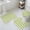 Green, variant on Green Plaid Bath Mat 3 Piece Bathroom Rug Set, Gradient Geometric Buffalo White Checkered Non Slip Bath Rug Contour Mat and Toilet Lid Cover, Absorbent Shower Mats Soft Bath Rugs and Mats Sets