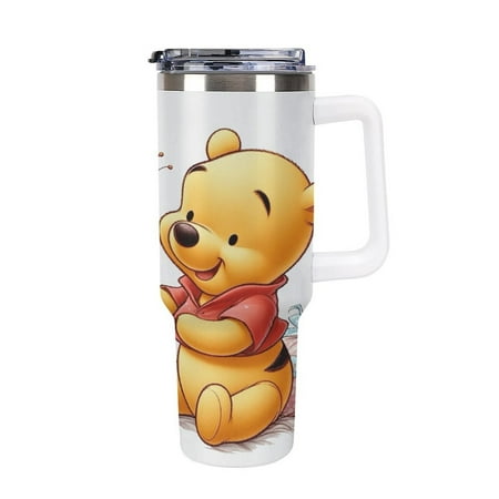 

Win_nie-the-Pooh Anime Tumbler Gifts Presents for Kids Husband Tumbler Cups For Home Office Or Car Perfect Anime Presents Boys And Girls Boyfriend White-style
