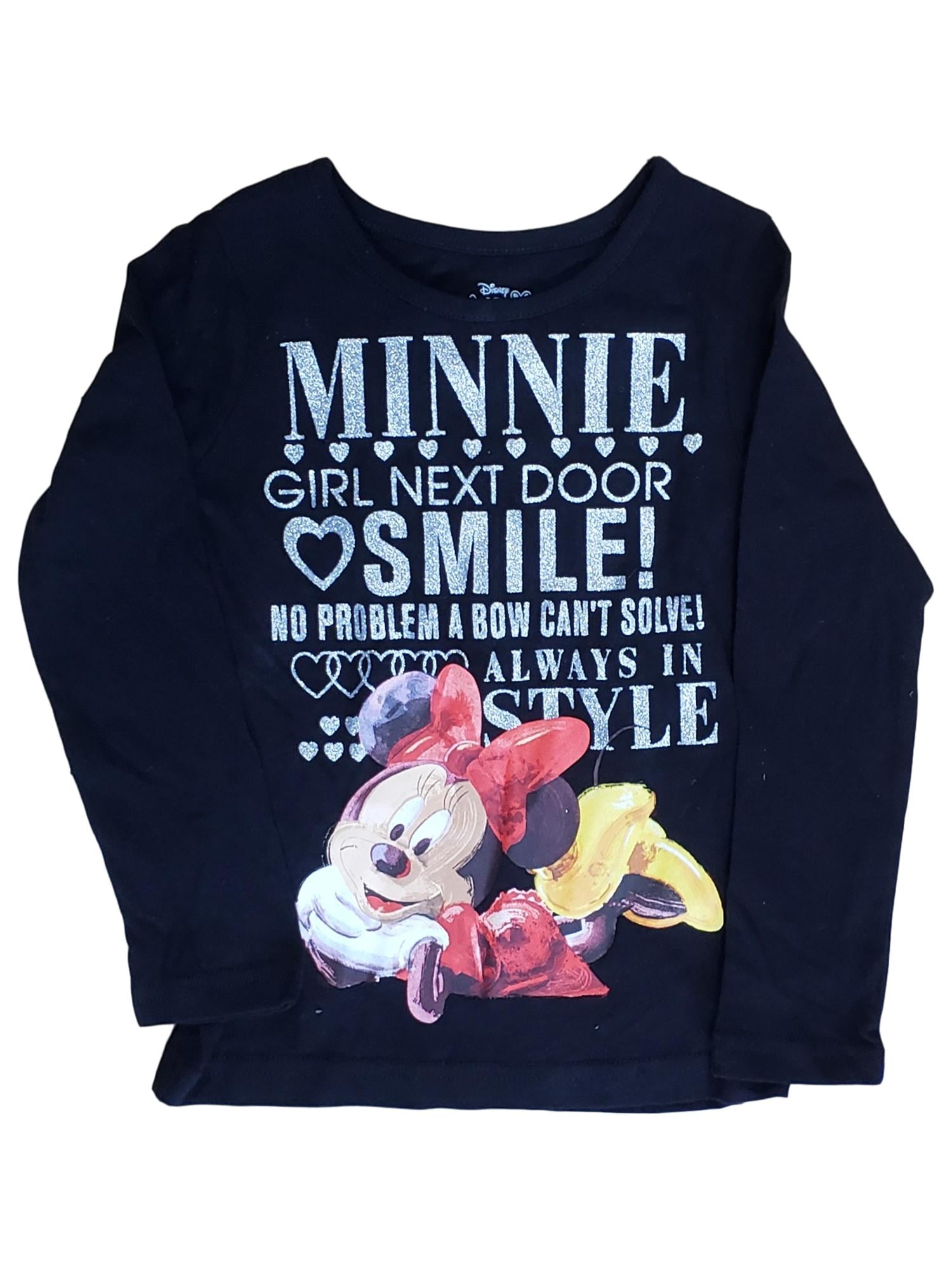 minnie mouse long sleeve shirt