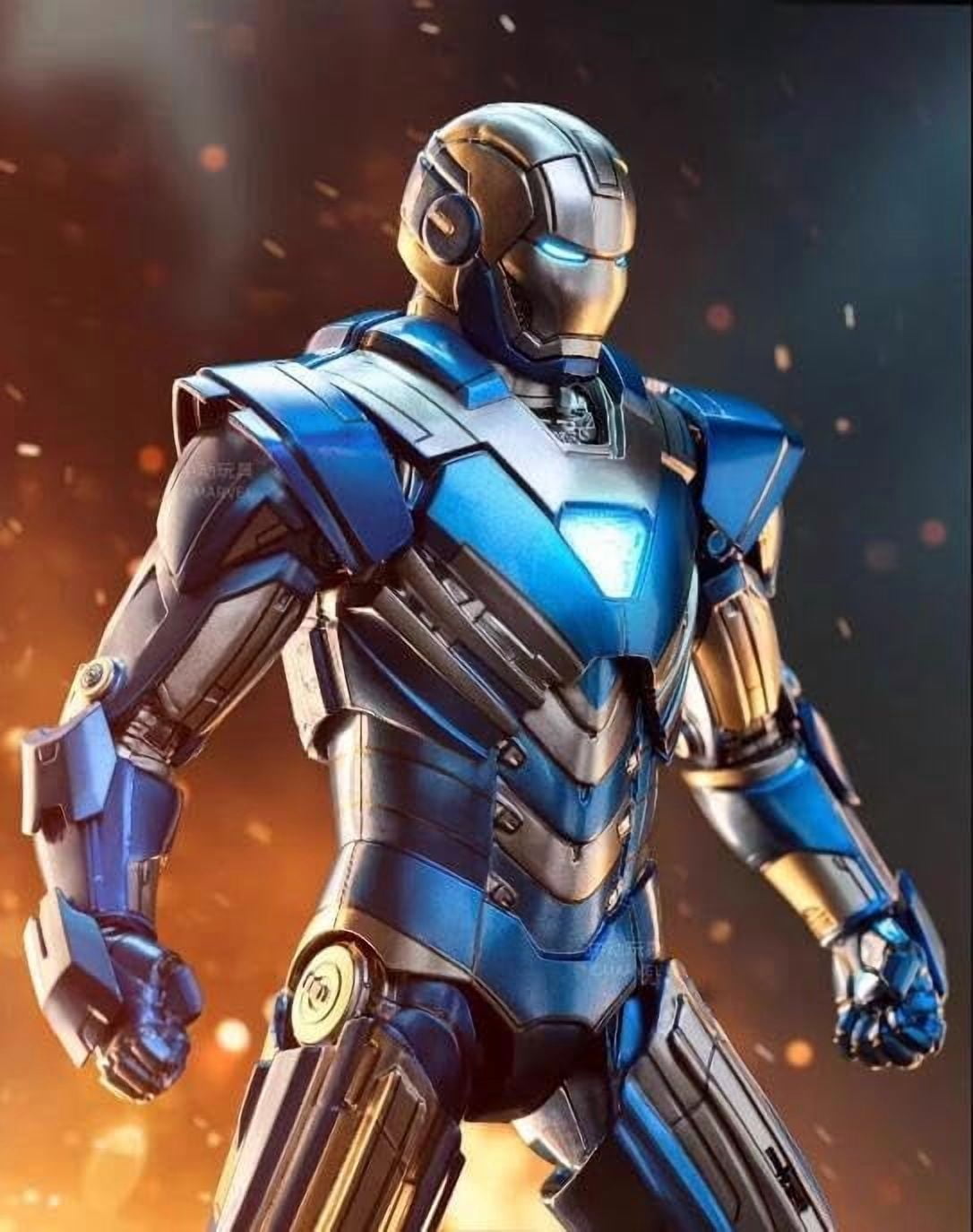 ZD Toys 1/10 Scale MK30  iron man 7 inch Action Figure,Non-Luminous Version 1906-30