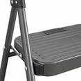 thumbnail image 4 of All Steel Step Stool: Black, Single Step, 225 lb Capacity, No Assembly Required, 4 of 9
