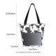 thumbnail image 3 of Easygdp Black And White Sheeps Bolso de Hombro para Mujer, Bolso Bandolera y Cartera de Mano Elegante para Uso Diario, 3 of 6