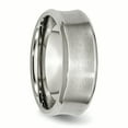thumbnail image 4 of Bague Biseautée Concave en Acier Inoxydable de 8 Mm 14 Size, 4 of 5