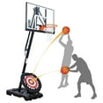 thumbnail image 2 of IE Sports Portable Height Adjustable Basketball Hoop w/50" Backboard & Base, 2 of 12