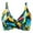 Multicolour, variant on RUTAYY Women Back Stainless Steel Hooks Swimwear Tops Underwire Full Coverage Bikini Tops Push Up Swim Crop Tops Tie Back Bathing Tops Beach Vacation Swim Wear
