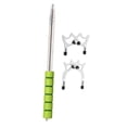 thumbnail image 1 of Palo de billar retráctil para puente de piscina, accesorio para taco de billar, reposapiés con cabezal de puente para jugar, entrenar, mesa de billar Cabeza baja Cabeza alta, 1 of 8