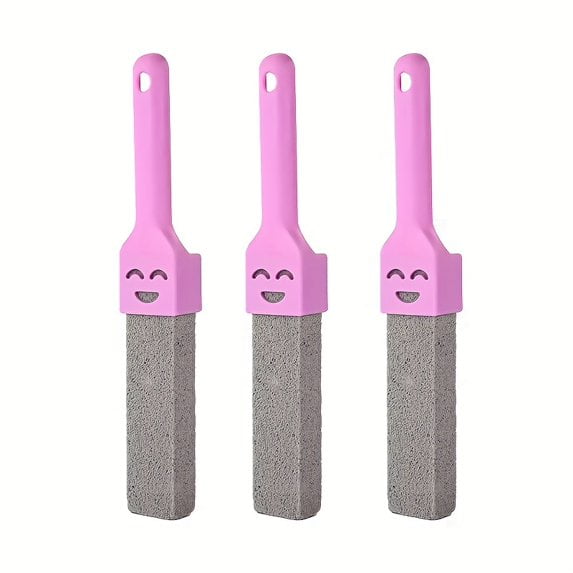 Cepillo de Limpieza Multiusos para Grietas, Herramienta Portátil con Cabezales de Esponja Reemplazables para Inodoros, Lavabos y Zonas Difíciles de Alcanzar