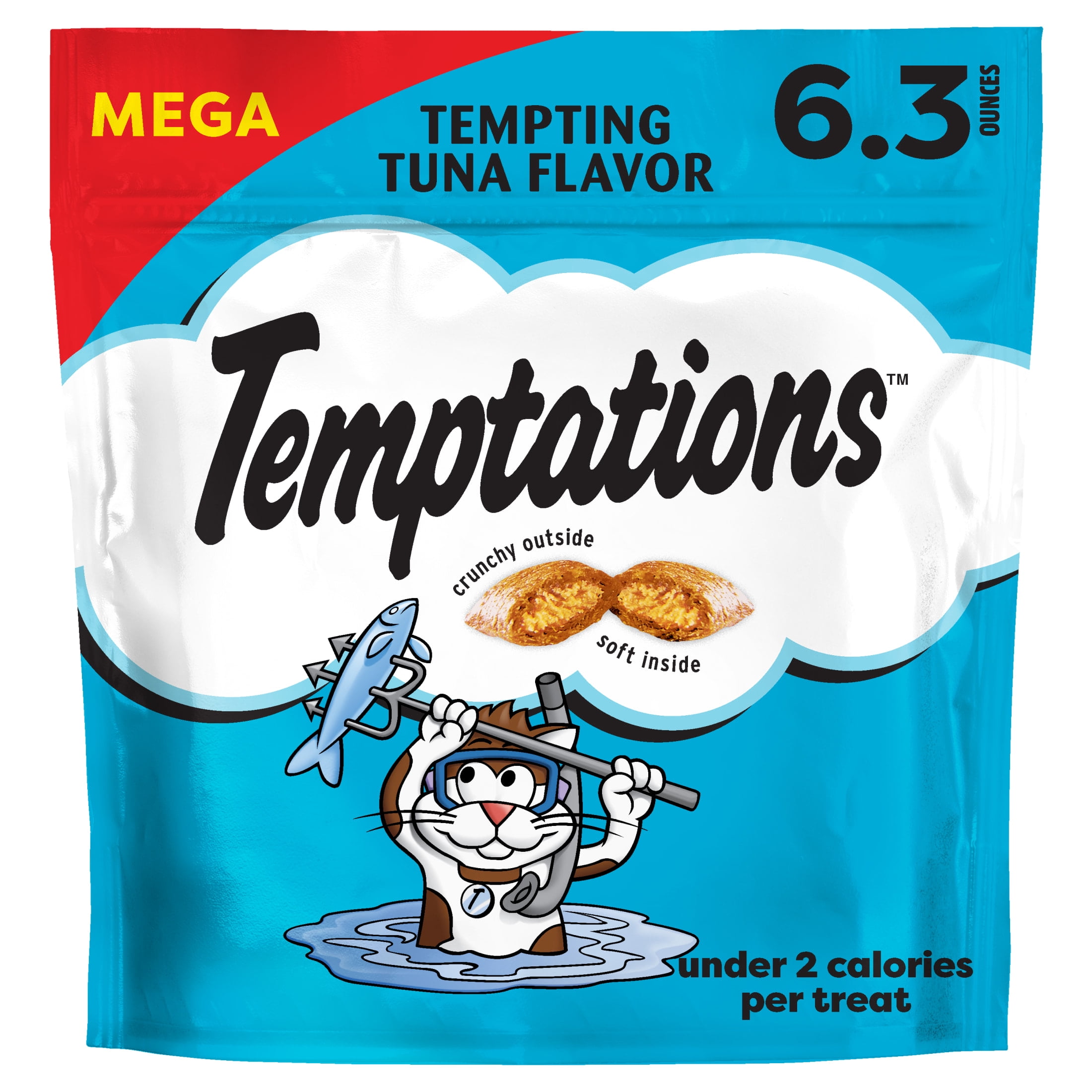 Temptations 6.3 oz Classic Variety Pack: Tasty Chicken + Tempting Tuna + Seafood Medley