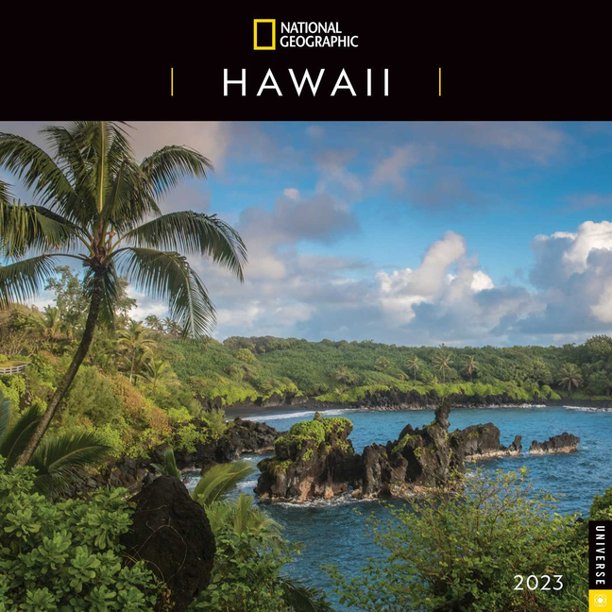 National Geographic Hawaii 2023 Wall Calendar (Calendar)