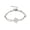 Steel Color, variant on Geometric Witch Knot Charm Bracelet Women Female Stainless Steel Chain Love Bangles Jewelry