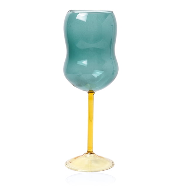 Copas de Vino - Copas de Vino Grandes, Sopladas a Mano - Copas de Vino de Tallo Largo, Cristal Premium - Cata de Vinos, Boda, Aniversario, Navidad - Transparente