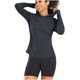 thumbnail image 3 of Ropa para chicas adolescentes,Sudadera de manga larga con capucha para mujer, con abertura para el pulgar y protección solar, poliéster, estilo informal, sopatenor, 3 of 9
