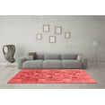 thumbnail image 3 of Ahgly Company Indoor Rectangle Abstract Red Modern Area Rugs, 3' x 5', 3 of 4