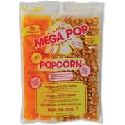 Mega Pop Popcorn Butter 8 oz Bag 36 Bags/Carton GOM2836