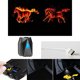 thumbnail image 1 of luz de bienvenida dinámica para coche (caballo de llama corriendo), foco de inducción inalámbrico, luces LED de bienvenida recargables, aptas para todos los coches y motocicletas., 1 of 5