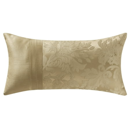 Marquis By Waterford 10 Inch - Marquis by Waterford Isabella Floral Jacquard 11x22 Decorative Pillow