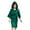Green, variant on Kids Robes for Girls Kids Girls Silk Satin Bathrobe with Hoode Solid Color Kimono Robes Nightgown Sleepwear Clothes Classic Sleepwear Robes Girl Robes 5-6 Years