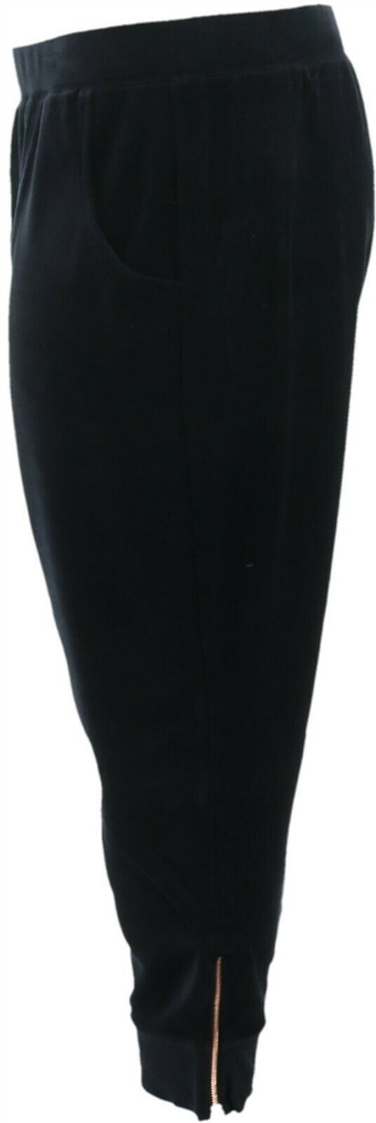 petite velour joggers